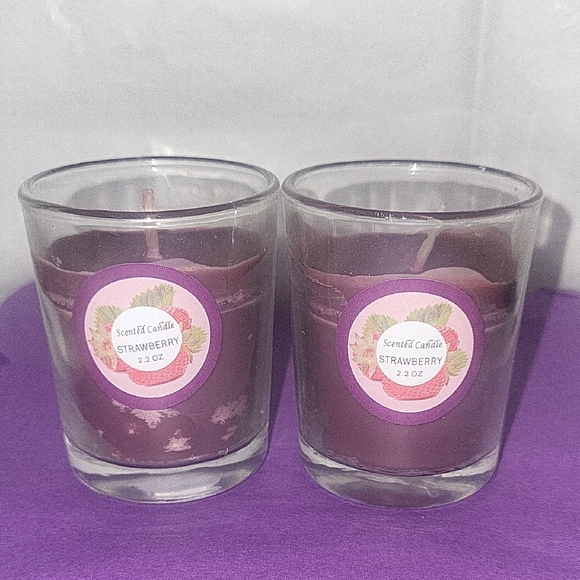 Other - Scented Candle Strawberry -